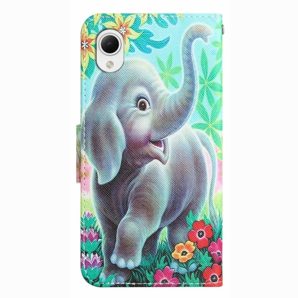 Wonderland Samsung Galaxy A23e Flip Etui - Elefant