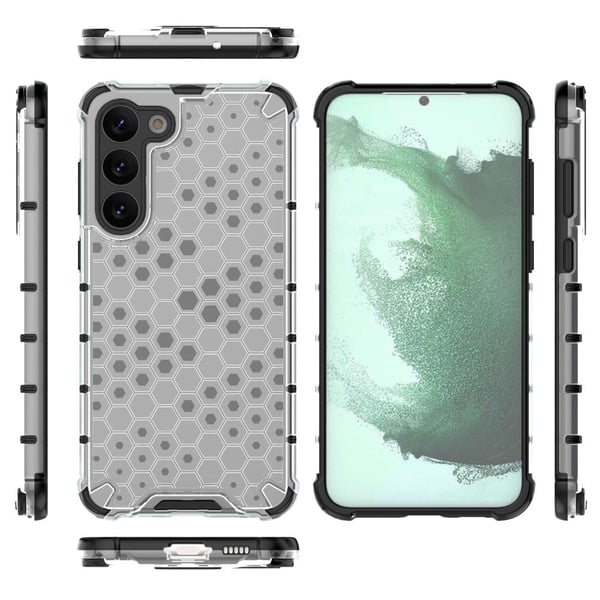 Bofink Honeycomb Samsung Galaxy S23 Plus Etui - Grå