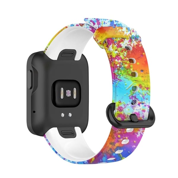 Xiaomi Redmi Watch 2 kule mønster silikon klokkerem - Farge Maleri