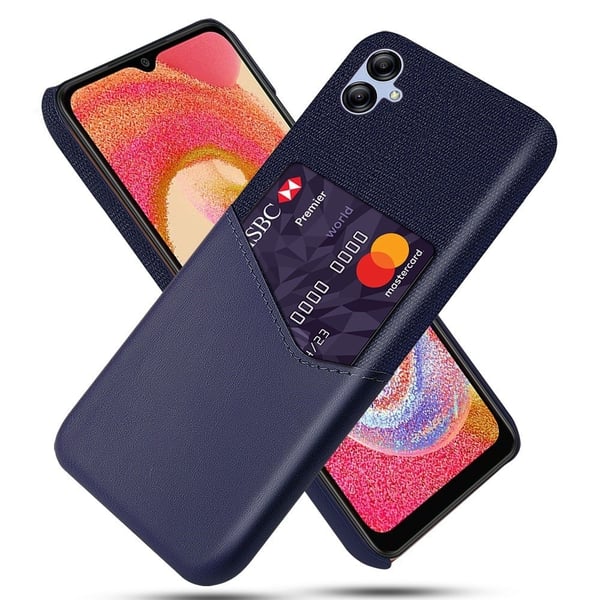 Bofink Samsung Galaxy A04 Card Suojakuori - Sininen