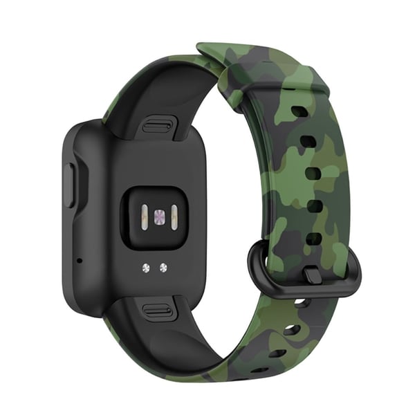 Xiaomi Redmi Watch 2 kule mønster silikon klokkerem - Camo Grønn