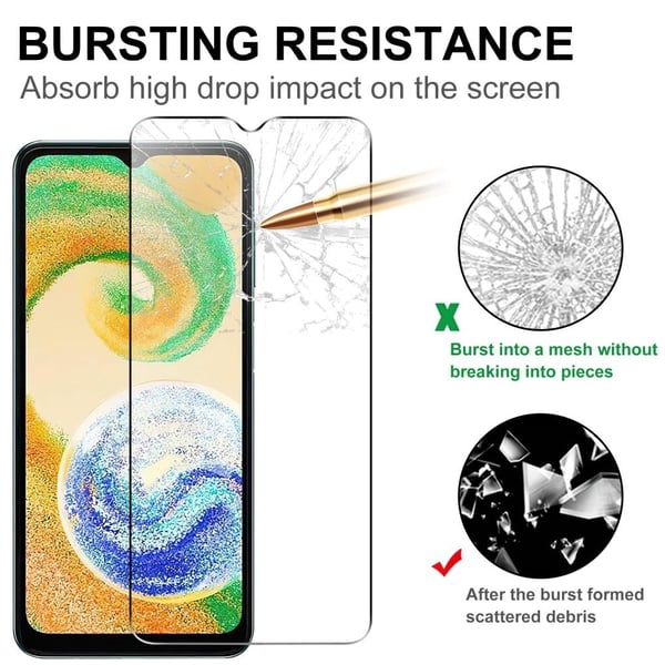 0,3 mm skjermbeskytter i herdet glass Samsung Galaxy A04s
