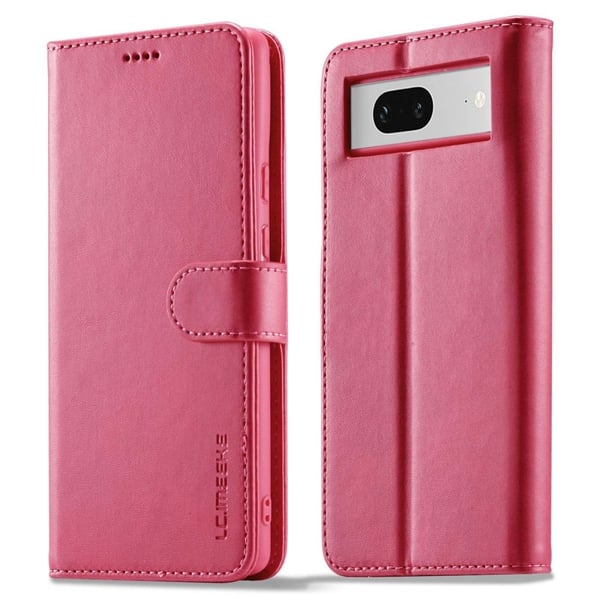 LC.IMEEKE Google Pixel 7 Läppäkotelo - Pinkki