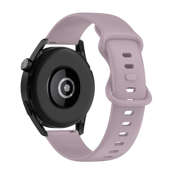 Enkel klokkerem i silikon til Huawei Watch - Lilla