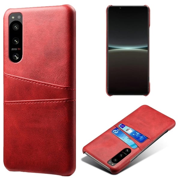 Dual Card Suojakotelo Sony Xperia 5 IV - Punainen
