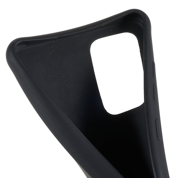 Tynt TPU-deksel med matt finish og justerbar stropp til Samsung Galaxy A52s 5G / A52 5G / A52 - Svart