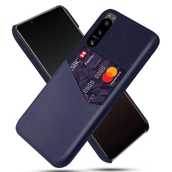 Bofink Sony Xperia 5 IV Kredittkort Deksel - Blå