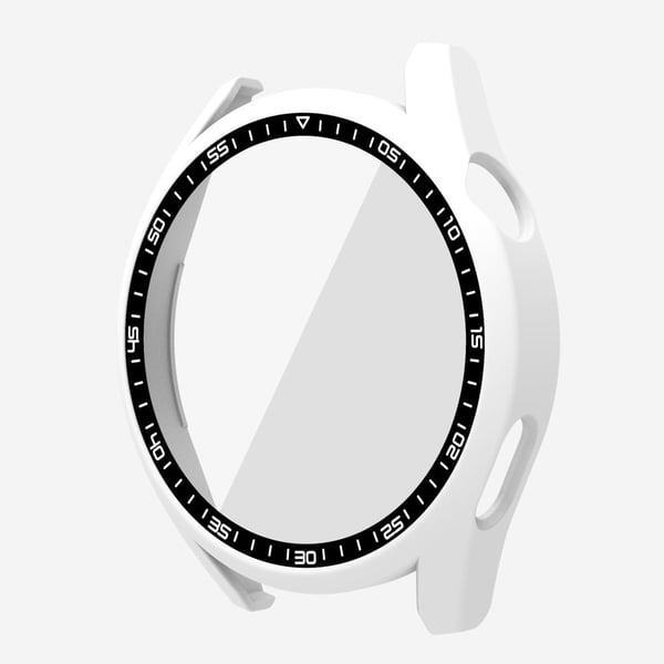 Huawei Watch GT 3 (46 mm) hardt deksel med herdet glass - Hvit