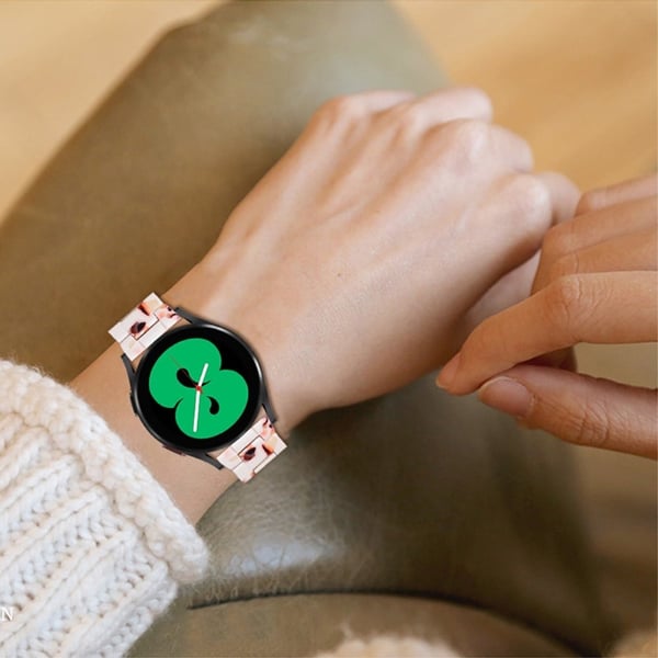 20 mm glat resin urrem til Amazfit-ur - Nougat-Mønster