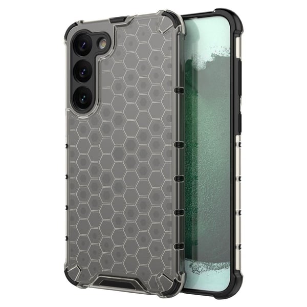 Bofink Honeycomb Samsung Galaxy S23 Plus Etui - Sort Bofink Honeycomb Samsung Galaxy S23 Plus Etui - Sort
