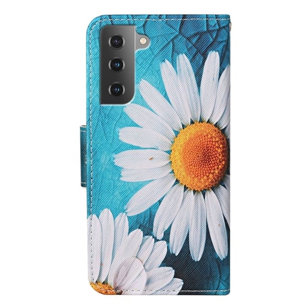 Wonderland Samsung Galaxy S23 Plus Flippetui - Large Krysantemum