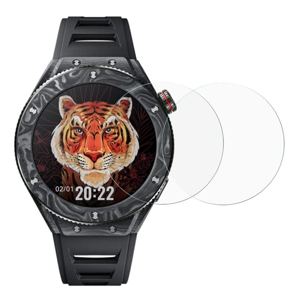 2 stk Huawei Watch GT 2022 HD skjermbeskytter i klart herdet glass