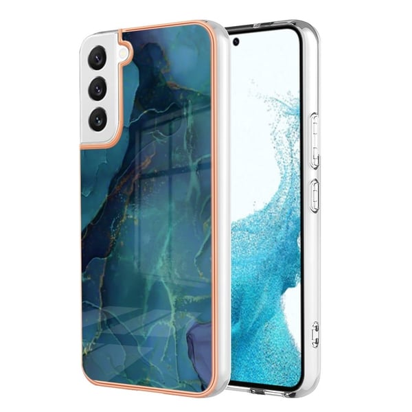 Marble Samsung Galaxy S23 Etui - Grøn