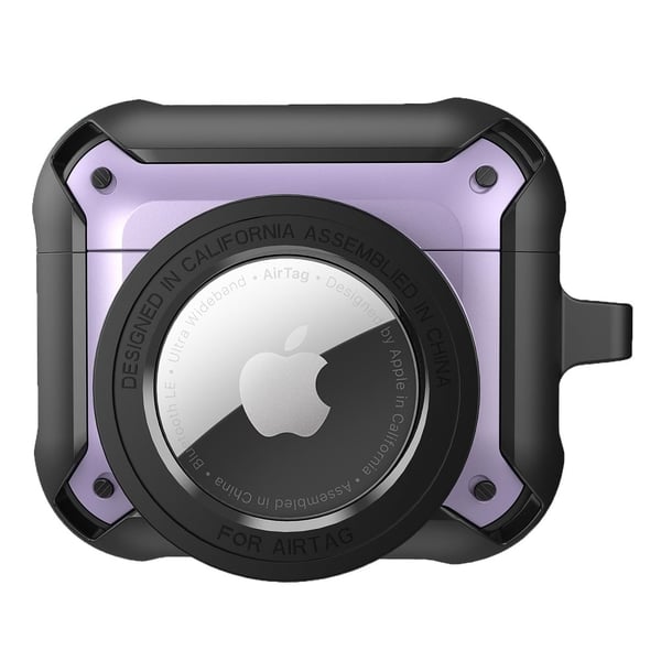 AirPods 3 / AirTag beskyttelsesetui - Lilla
