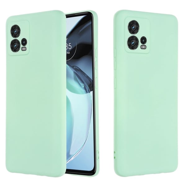 Matte Liquid silikone cover til Motorola Moto G72 - Grøn