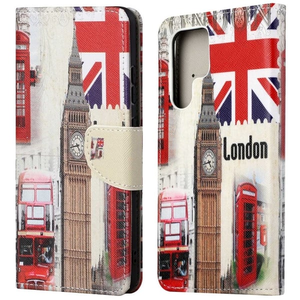 Wonderland Samsung Galaxy S23 Ultra Flippetui - London Big Ben Wonderland Samsung Galaxy S23 Ultra Flippetui - London Big Ben