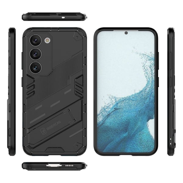 Iskunkestävä hybridikotelo Samsung Galaxy S23 Plus - Musta