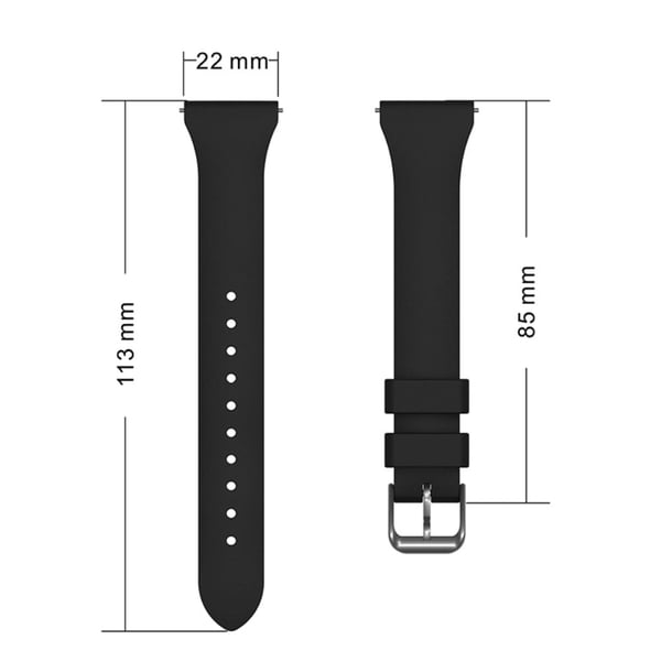 Fitbit Charge 4 / 3 elegant urrem med rhinsten - Grå