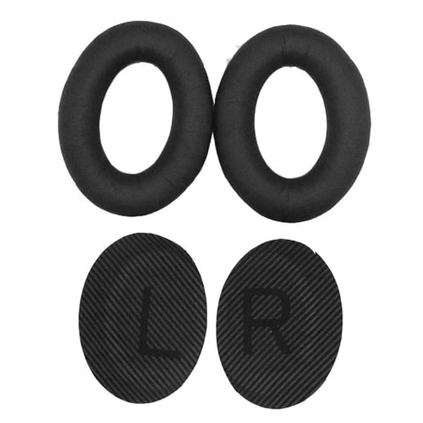 1 par BOSE QC15 / QC25 / QC35 JZF-236 ørepuder i læder - Sort