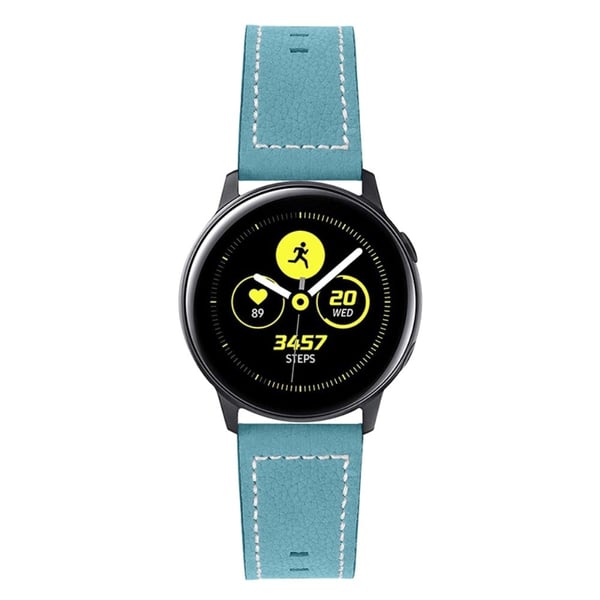 Haylou Solar LS05 / Xiaomi Mi Watch Color kuskinn skinnklokkerem - Blå