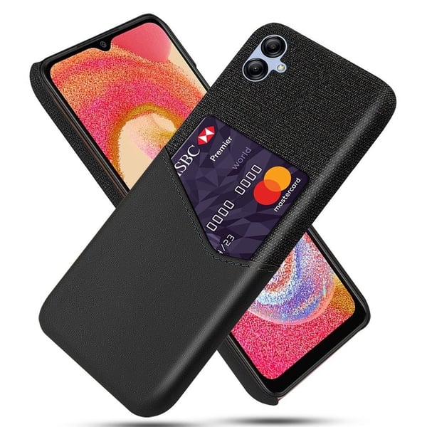 Bofink Samsung Galaxy A04 Kort Cover - Sort