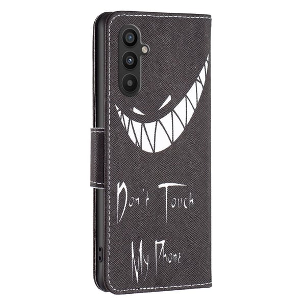 Wonderland Samsung Galaxy A34 5G Flippetui - Don't Touch My Phone