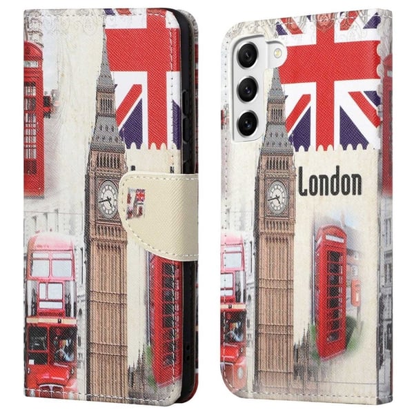 Wonderland Samsung Galaxy S23 Flip Etui - London Big Ben Wonderland Samsung Galaxy S23 Flip Etui - London Big Ben