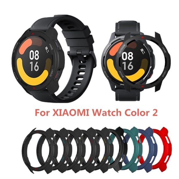 Xiaomi Watch Color 2 beskyttelsesdeksel - Svartgrønn