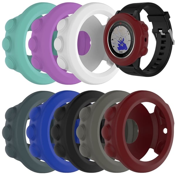 Garmin Fenix 5X / 5X Plus silikondeksel - Mørkeblå