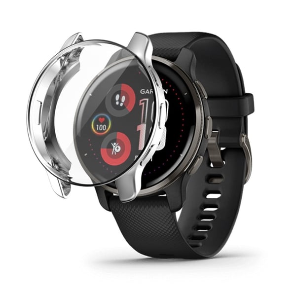 Garmin Venu 2 Plus beskyttelsescover - Sølv