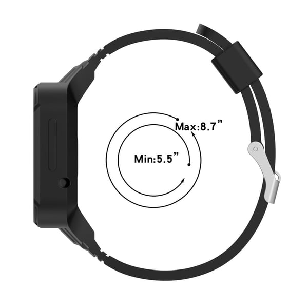 Xiaomi Redmi Watch 2 Lite / Redmi Watch silikonklokkerem med spenne - Lyserosa
