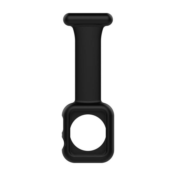 Apple Watch (41 mm) enkel klokkerem i silikon - Svart
