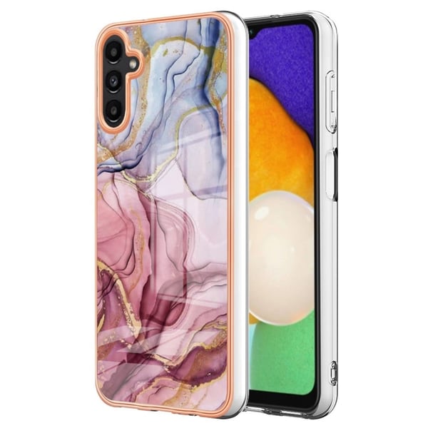 Marble Samsung Galaxy A54 Etui - Rødguld