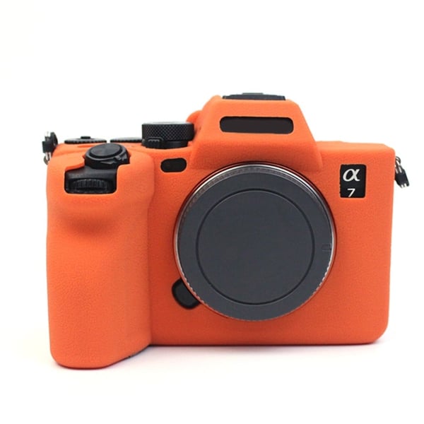 Sony A7 IV silikondeksel - Oransje