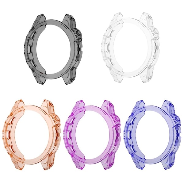 Garmin Fenix 7S gjennomsiktig deksel - Gjennomsiktig