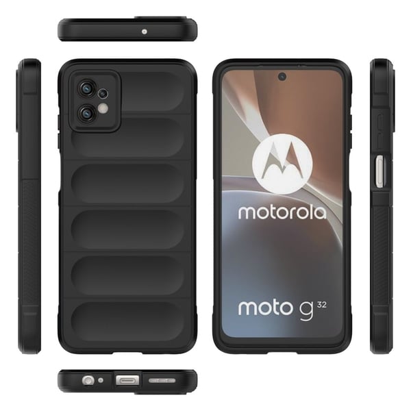 Deksel med mykt grep for Motorola Moto G32 - Lyselilla