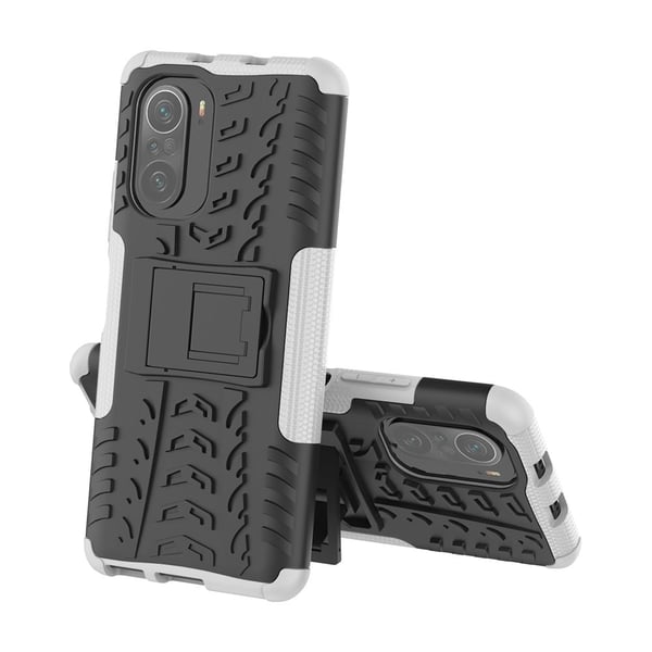 Offroad Xiaomi Mi 11i / Xiaomi Redmi K40 Pro Plus / Xiaomi Redmi K40 Pro / Xiaomi Redmi K40 / Xiaomi Poco F3 deksel - Hvit