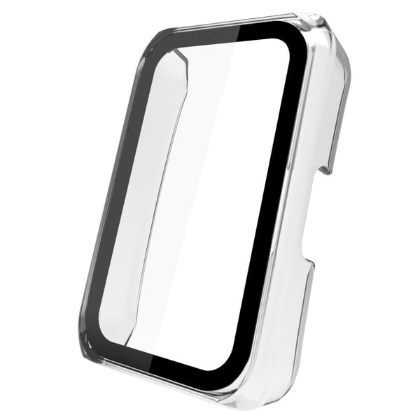 Huawei Band 6 / 6 Pro / Honor Band 6 beskyttelsesdeksel med herdet glass - Gjennomsiktig