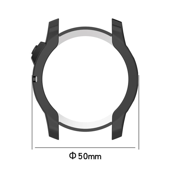 Garmin Fenix 7 / 7 Solar / 7 Sapphire Solar galvaniseringsdeksel - Mørkegrå
