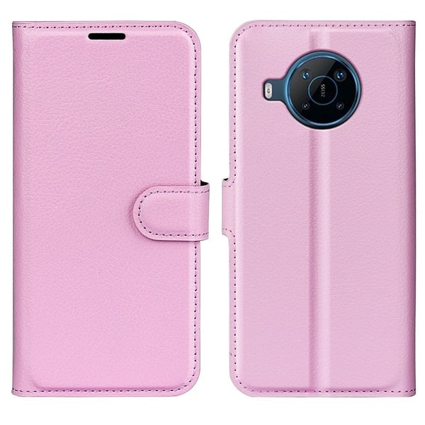 Classic Motorola Moto E30 flip etui - Rosa