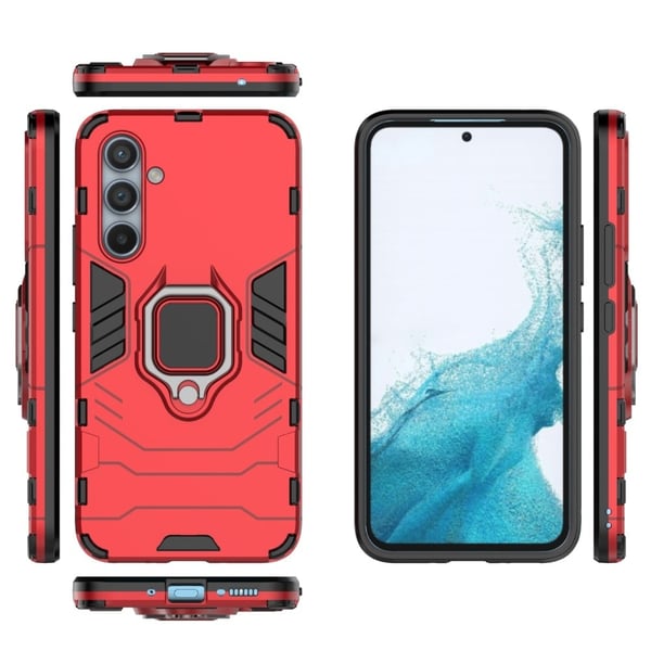 Ring Guard-etui - Samsung Galaxy A54 - Rød