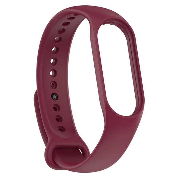 Xiaomi Mi Band 7 / 6 / 5 enkel klokkerem - Vinrød
