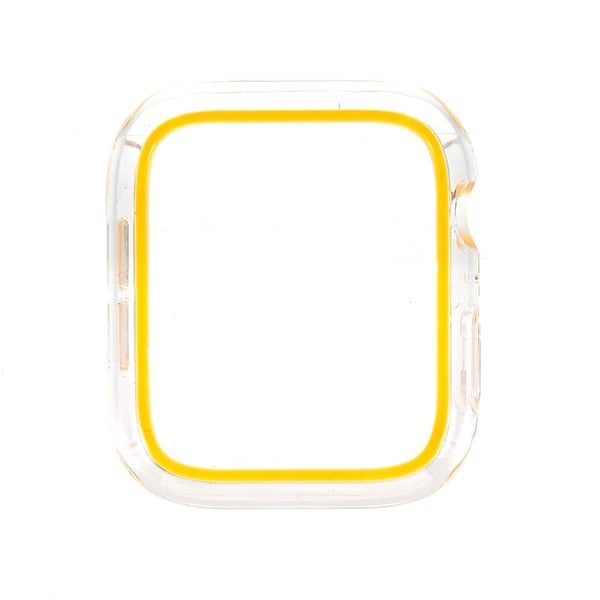 RURIHAI Apple Watch (41 mm) lysende beskyttelsesdeksel - Oransje