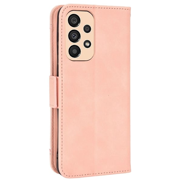 Moderne Samsung Galaxy A23 læderetui med pung - Pink