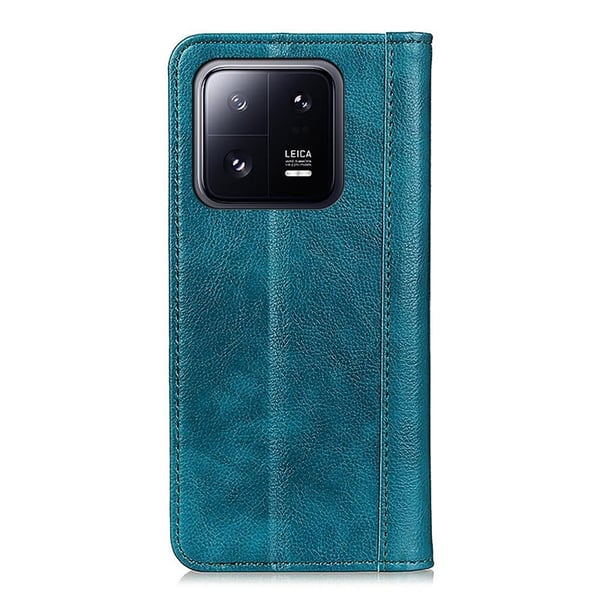 Äkta läder Xiaomi 13 fodral med magnetisk stängning
