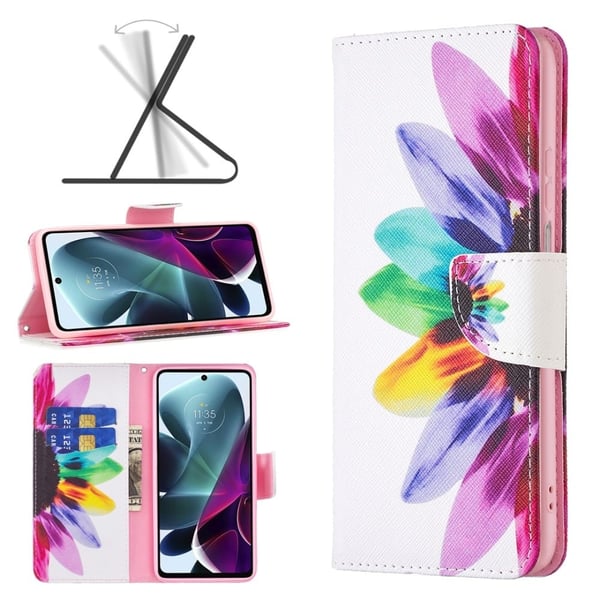 Wonderland Motorola Moto G200 5G / Motorola Edge S30 flip-etui - Solsikke