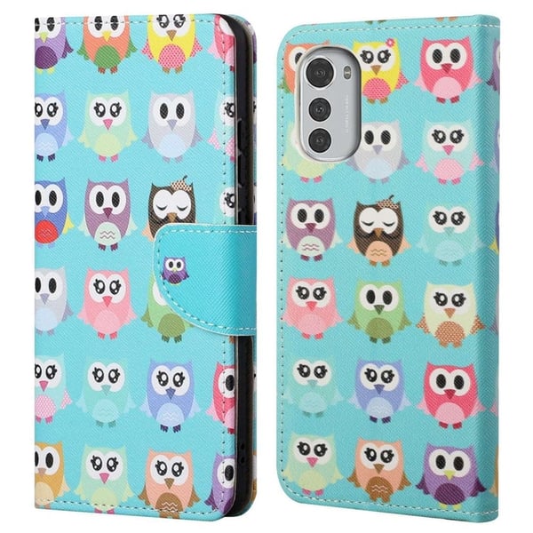 Wonderland Motorola Moto E32 flip-etui - Ugler
