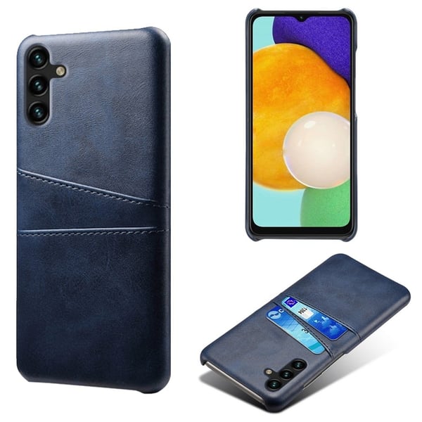 Dual Card Etui Samsung Galaxy A14 - Blå