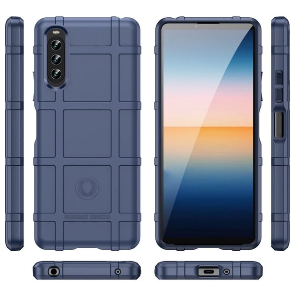 Rugged Shield Sony Xperia 10 IV skal - Blå