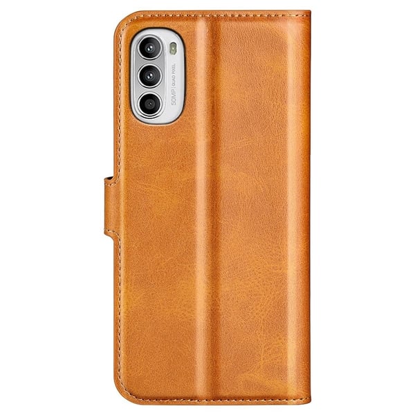 Classic Motorola Moto G52 / Motorola Moto G82 flip etui - Gul